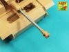Aber 35l-336 Muzzle brake base barrel for German / lufa bez hamulca do StuG.III, Ausf.G & SyuG.IV tank guns 1/35